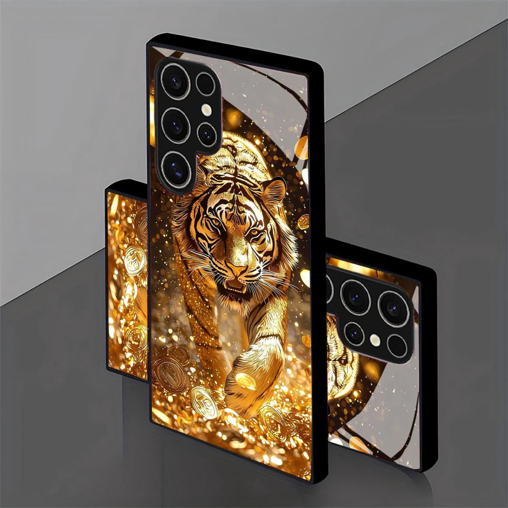 Tiger pattern glass Phone Case - огляд і ціна Phone Cases Galaxy S23