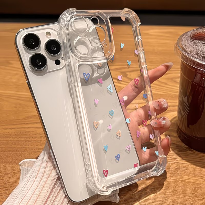 Transparent Corner Bumper Colo - огляд і ціна Phone Cases Xr