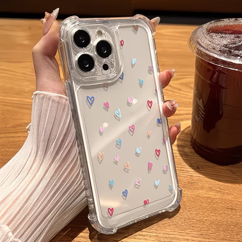 Transparent Corner Bumper Colo - огляд і ціна Phone Cases Xr