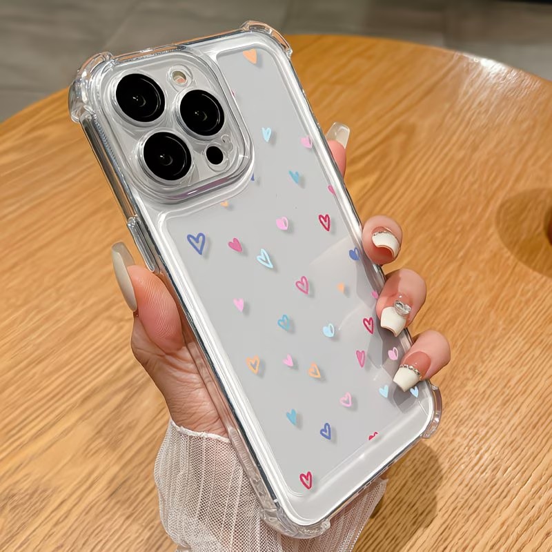 Transparent Corner Bumper Colo - огляд і ціна Phone Cases Xr