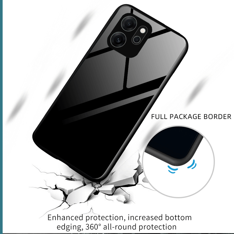 Hard Tempered Glass Case For R - огляд і ціна Gradient Color Case