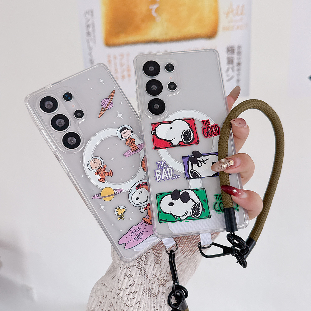 Cute Cartoon Snoopy Charlie Br - огляд і ціна Phone Cases With Magsafe